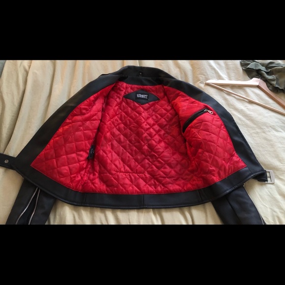 Straight to Hell Vegan Leather Jacket - Picture 3 of 5